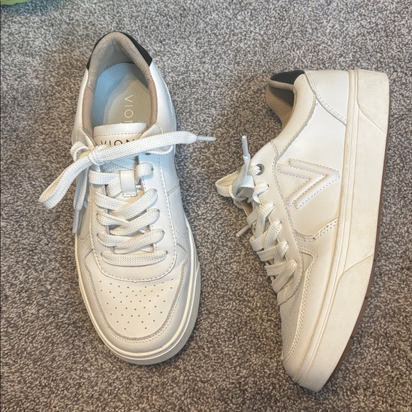 Vionic Shoes - Vionic Kimmie Court Leather Sneakers